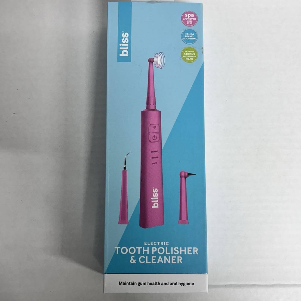 Electric Bliss Tooth Polisher And Cleaner New In Box